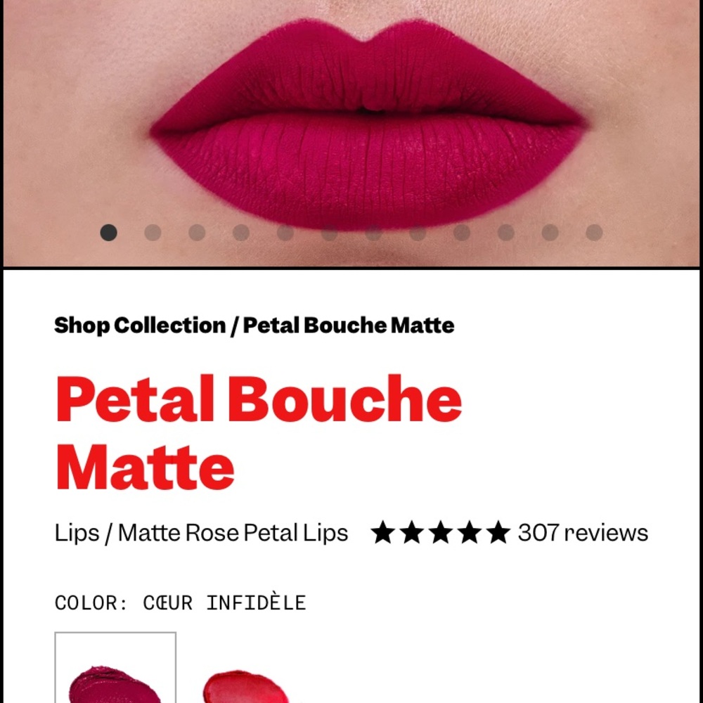 Violette_FR Petal Bouche lipstick - Coeur Infidele
